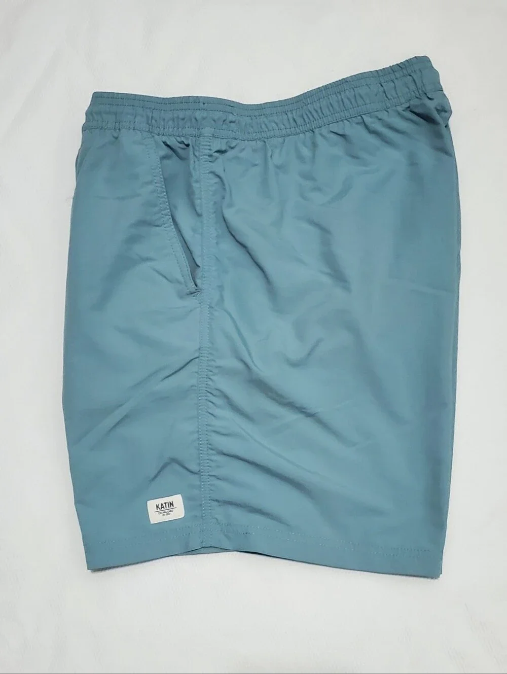 Katin Poolside Volley Shorts Swim Board Shorts Teal Mens XL